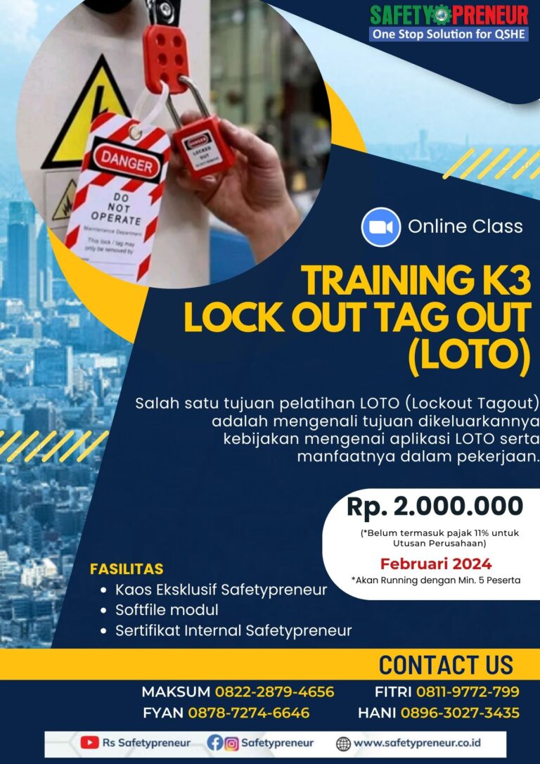 LOCK OUT TAG OUT (LOTO)